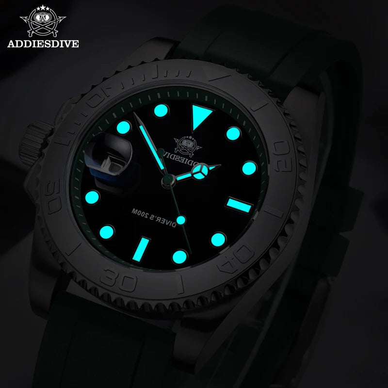 ADDIESDIVE Luxury Quartz Diver Watch