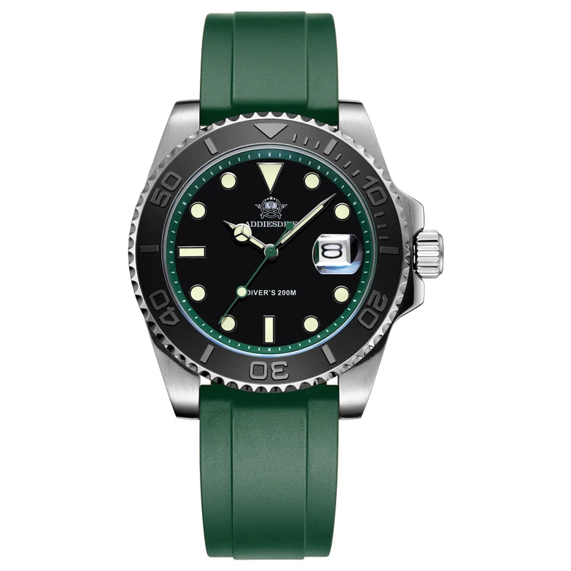 ADDIESDIVE Luxury Quartz Diver Watch