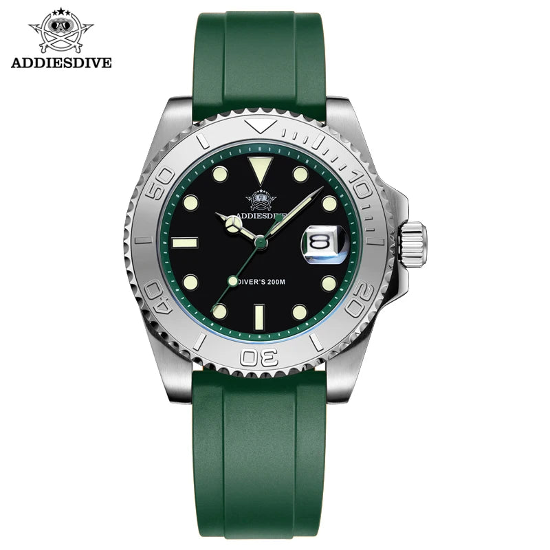 ADDIESDIVE Luxury Quartz Diver Watch