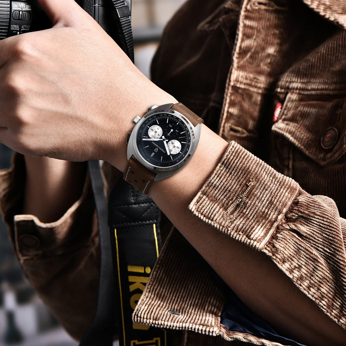 PAGANI Turtle-Back Chronograph