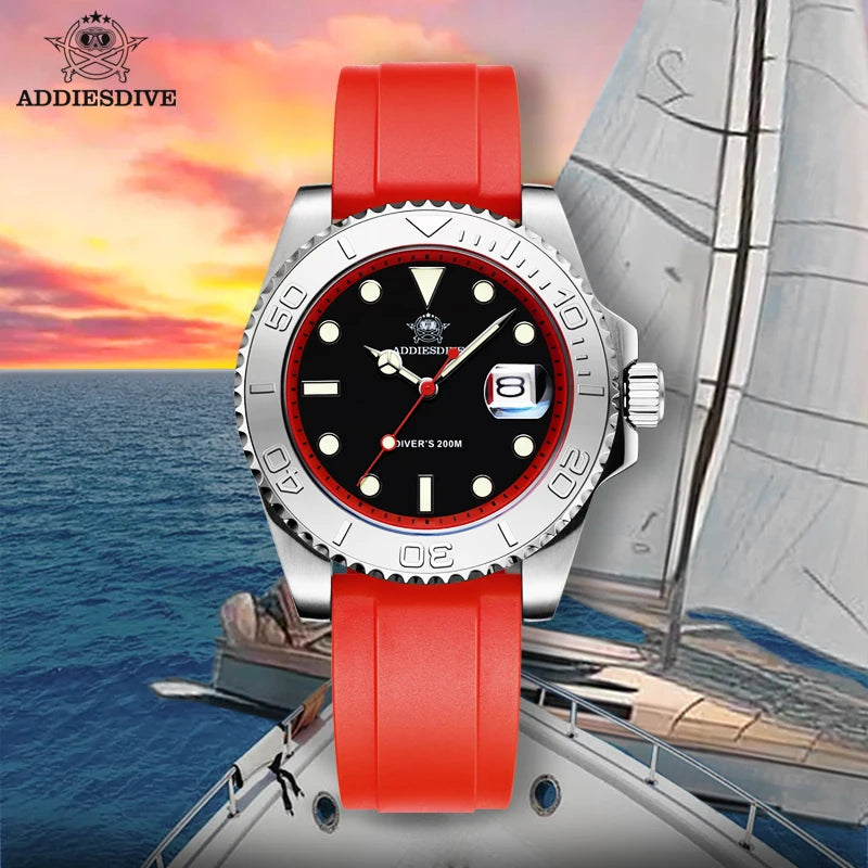 ADDIESDIVE Luxury Quartz Diver Watch